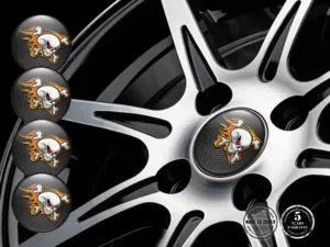Wheel Rim Decal Premium Dome for Racing Cars